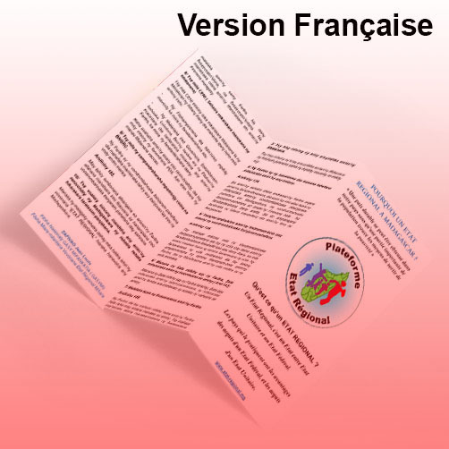Aperçu du dépliant français — verso
