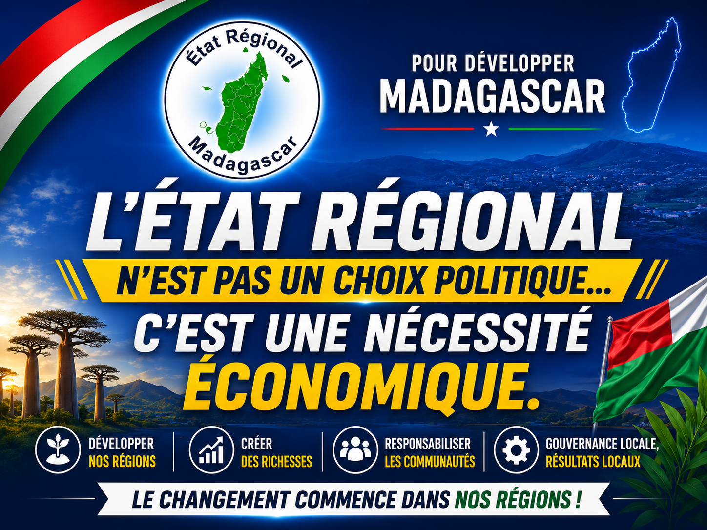 L'État régional n'est pas un choix politique, c'est une nécessité économique